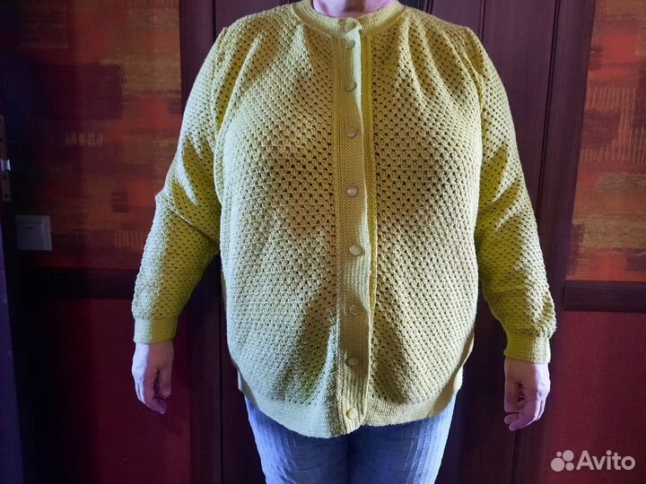 Кофты вязанные 68-70