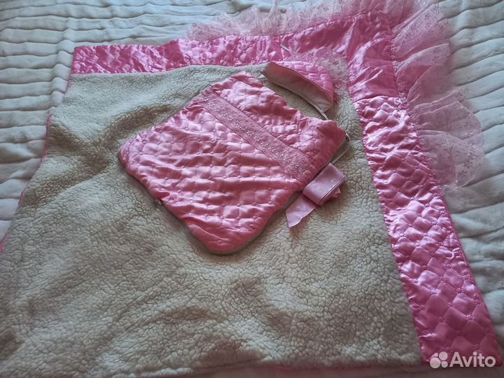 Комплект на выписку для девочки зима