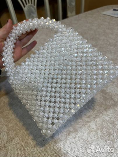 Сумка из бусин ручной работы