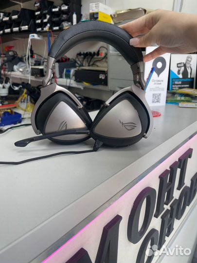 Игровые наушники с микрофоном Asus Rog Delta