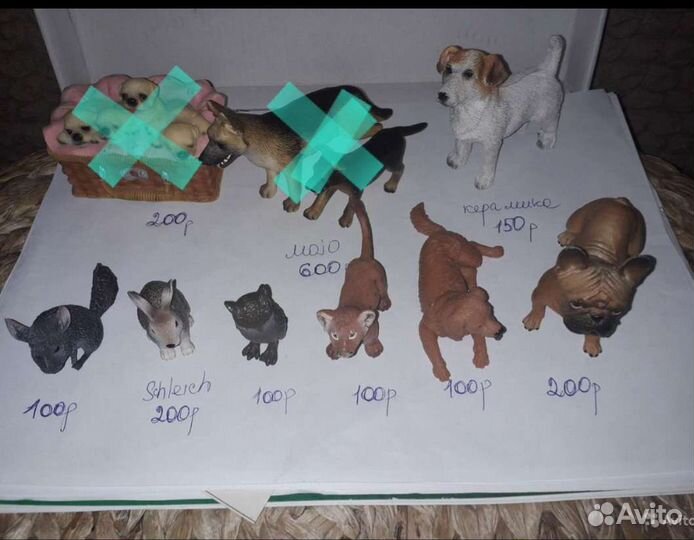 Schleich, Шляйх,лошадь,конюшня,собаки,фигурки