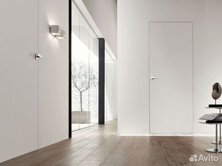 Двери скрытые межкомнатные под отделку