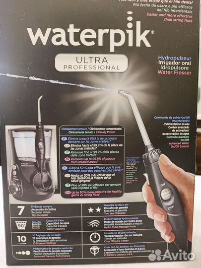 Ирригатор б/у waterpik ultra professional