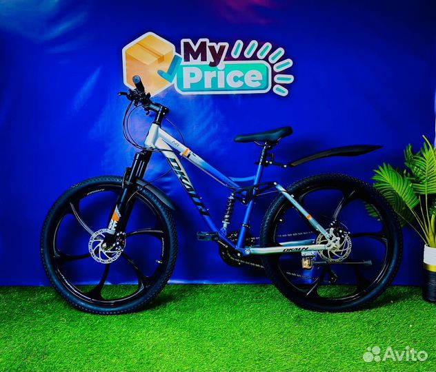 Велосипед на литых дисках женский