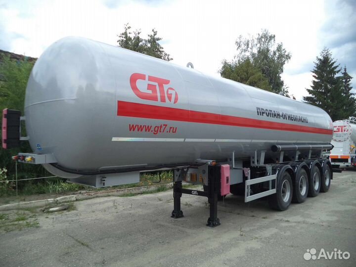 Полуприцеп газовоз GT7 ППЦТ-44, 2023