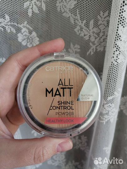 Пудра для лица компактная, рассыпчатая 5 шт