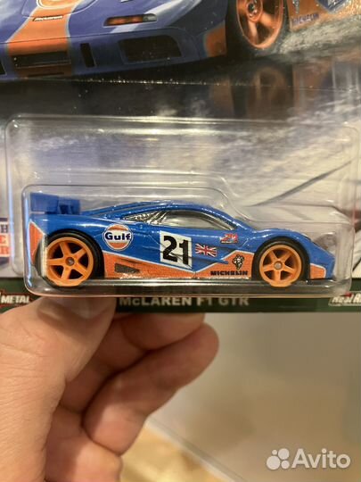 Hot Wheels Premium Gulf McLaren F1 GTR