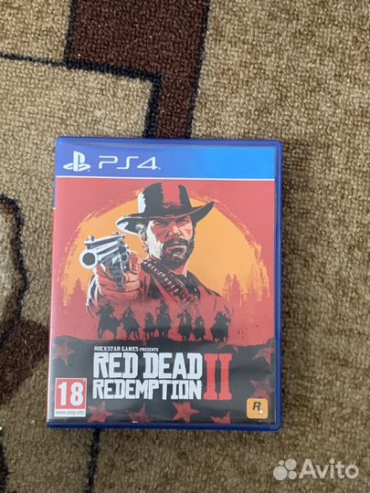 Red dead redemption 2 ps4 диск