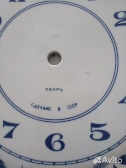 Декоративная тарелка для часов