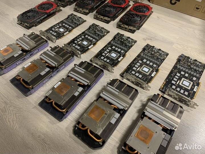 Обслуживание видеокарт / замена термопрокладок