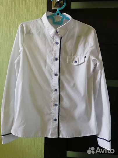 Рубашка школьная