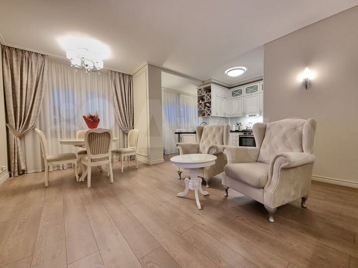 3-к. квартира, 110 м², 6/9 эт.