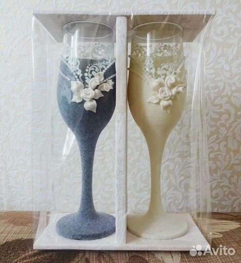 Бокалы на свадьбу