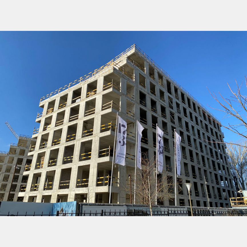 1-к. апартаменты, 46,1 м², 5/8 эт.