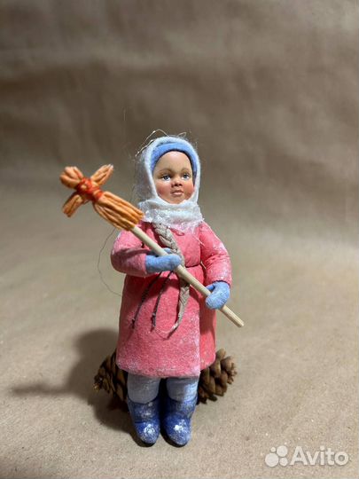 Ватная игрушка