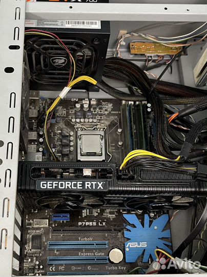 Комплект intel i7(Xeon x3470) +Asus+16 гб ddr3