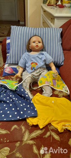 Кукла реборн девочка с одеждой