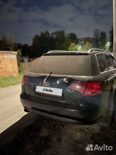 Audi A4 2.0 CVT, 2007, битый, 300 000 км