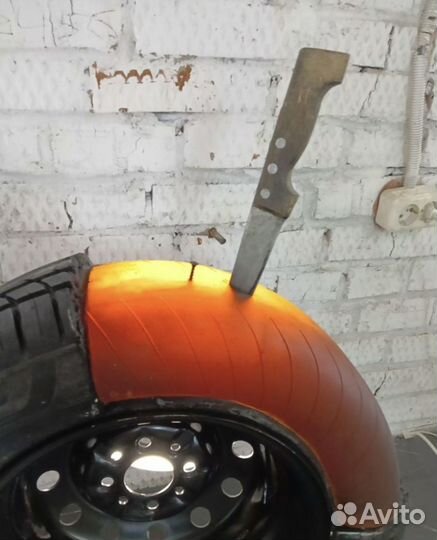 Заполнение шин полиуретаном