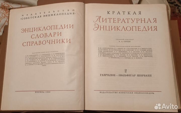 Краткая литературная энциклопедия