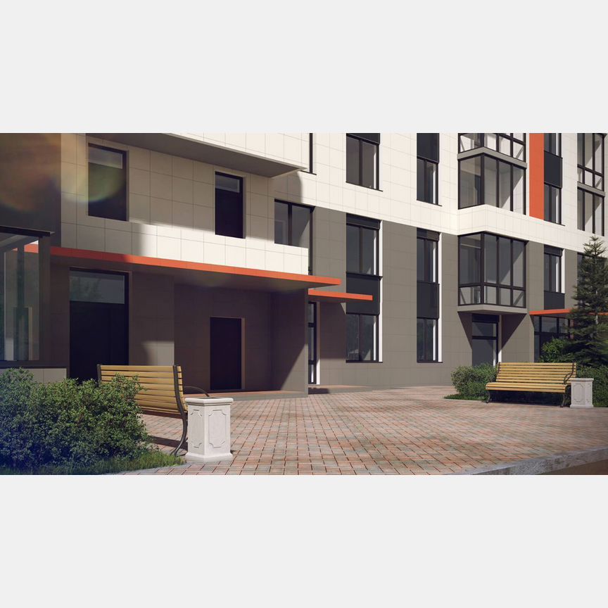 1-к. квартира, 45,6 м², 11/22 эт.