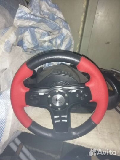 Игровой руль logitech