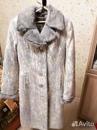 Пальто женское демисезонное 46 48 длинное