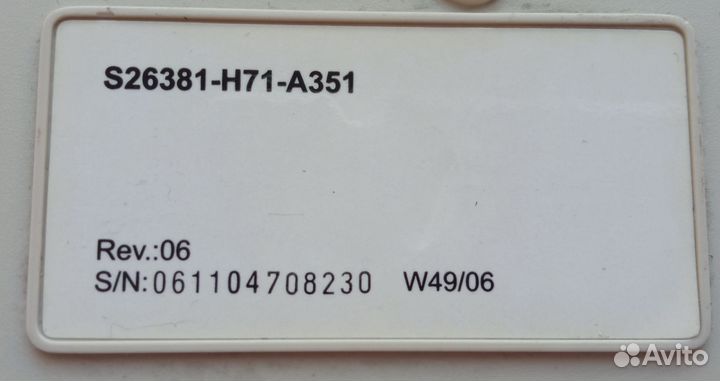 Клавиатура проводная Fujitsu-Siemens S26381