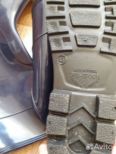 Сапоги литые резиновые мужские