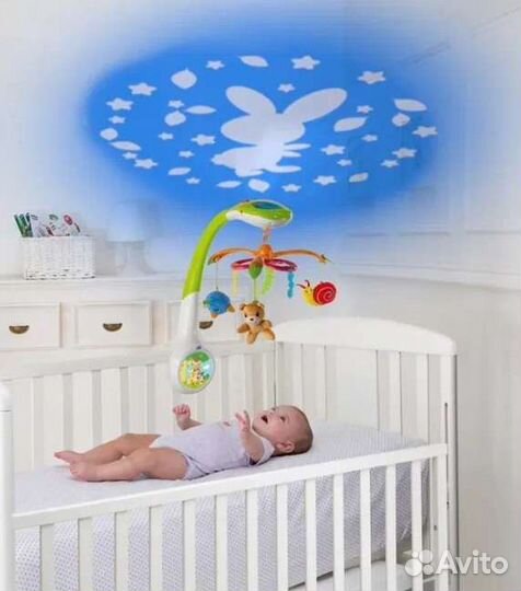 Мобиль на кроватку с проектором