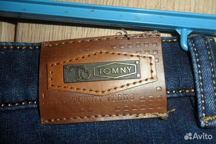 Утеплённые джинсы на подростка