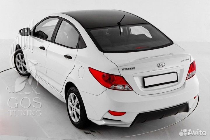 Тюнинг обвес IFlow на Hyundai Solaris