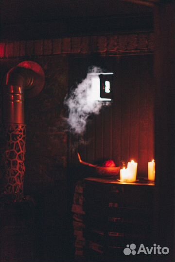 Баня на дровах