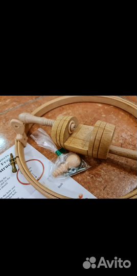 Пяльцы для вышивания с креплением к столу. Англия