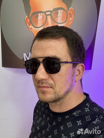 Очки chrome hearts с поляризацией