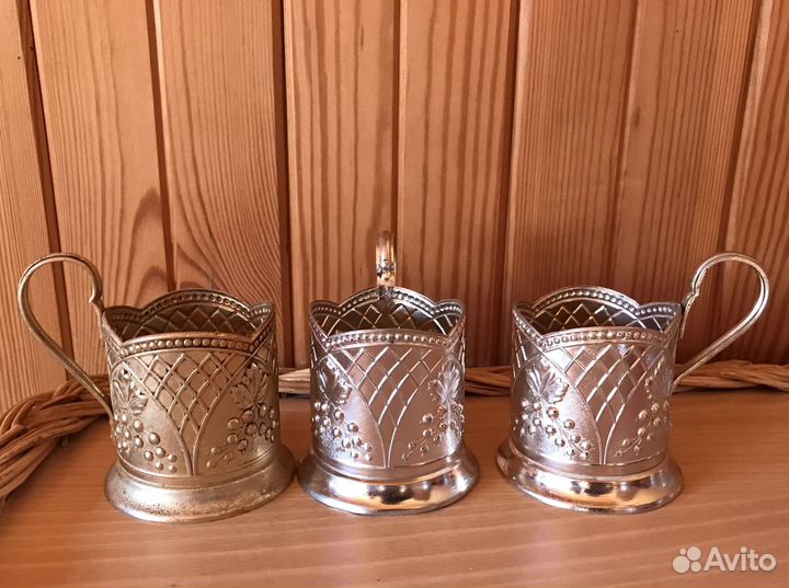 Подстаканник алюминий СССР