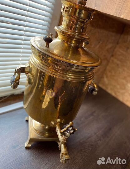 Самовар Антикварный угольный (жаровой)