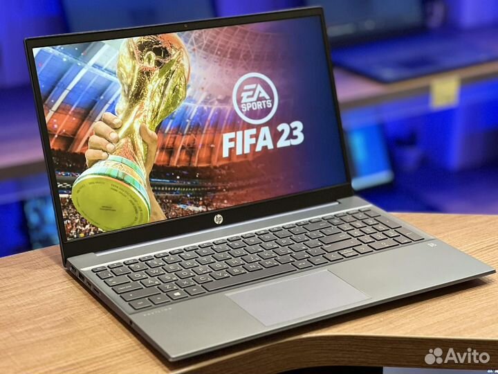 Свежий Ноутбук HP. Gold / Ram 8GB / IPS /Подсветка