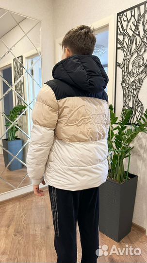 Пуховик на мальчика 158