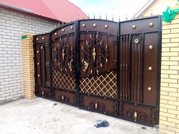 Кованые ворота