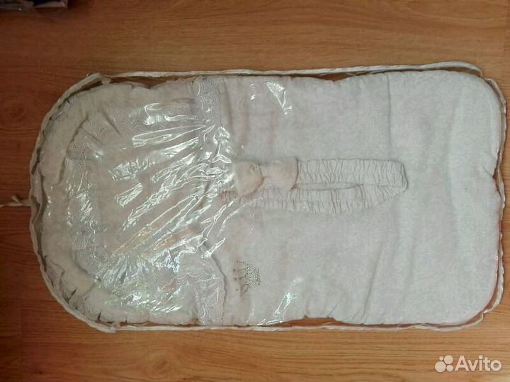 Конверт на выписку весна-лето (белый)