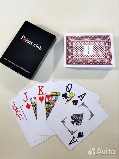 Пластиковые карты для покера