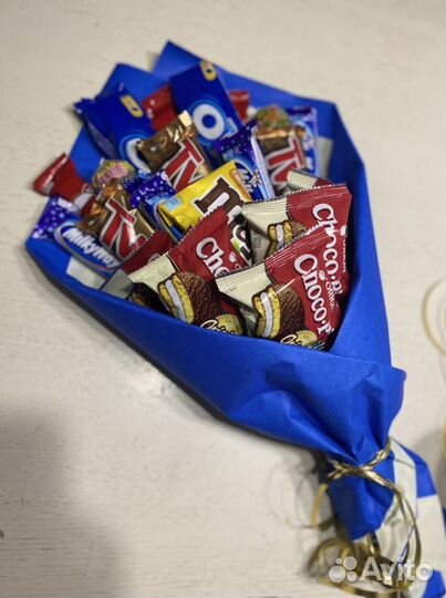 Букет на подарок из сухофруктов