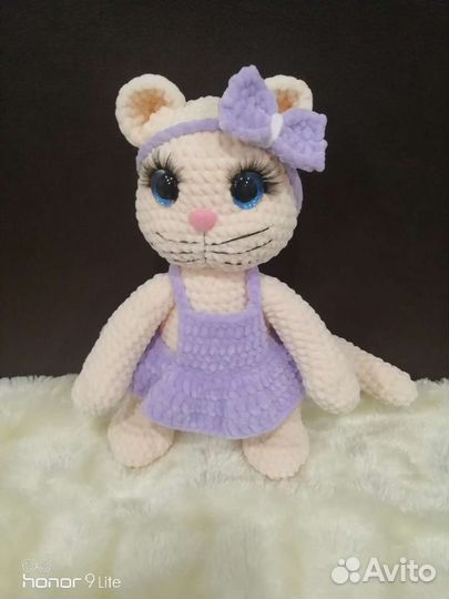 Вязаная кошка