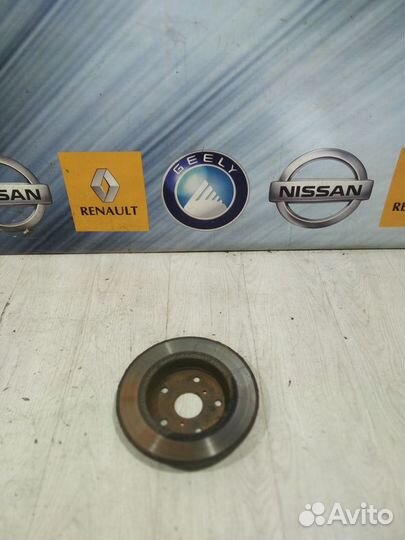 Тормозной диск задний Geely emgrand EC7