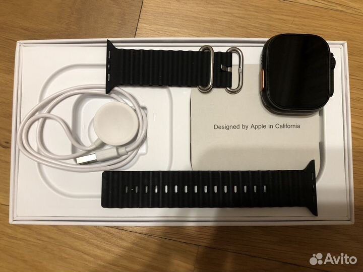 Apple watch ultra 49mm titanium Ocean Band