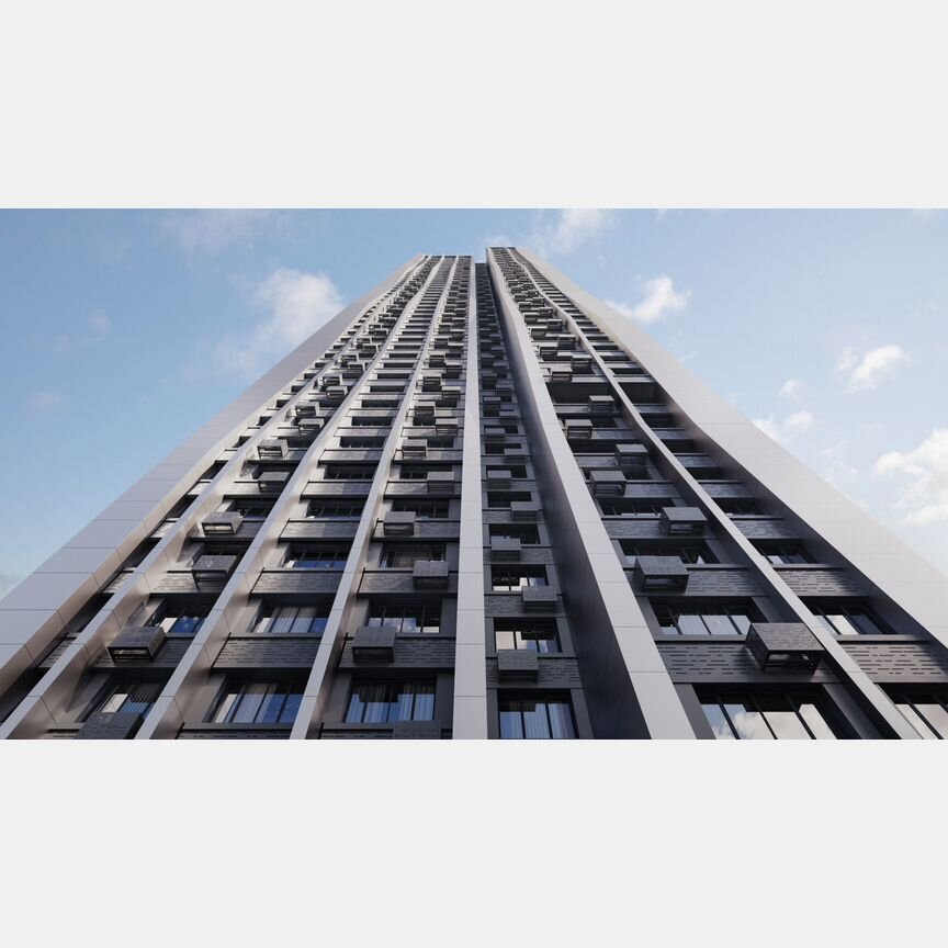 Квартира-студия, 26 м², 42/53 эт.