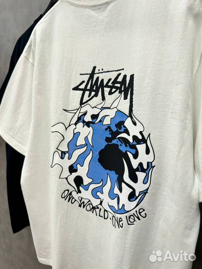 Nike Stussy футболка унисекс