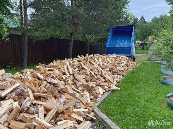 Сухие березовые дрова