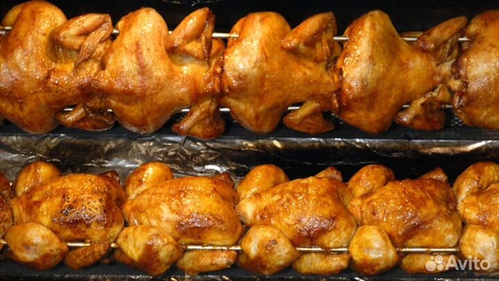 Мясо кур бpойлеров, вкусные и сочные куры гриль